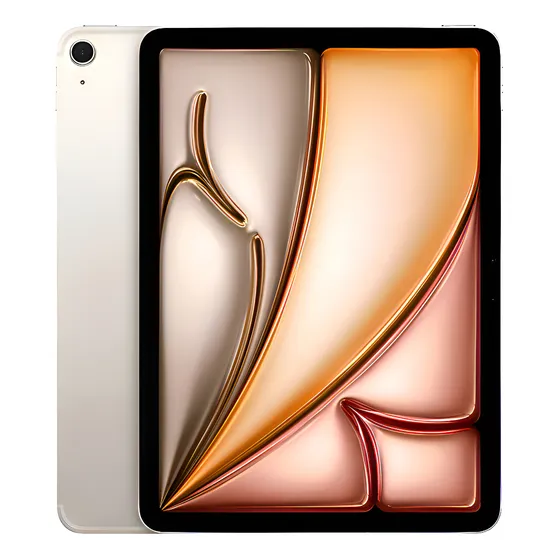 Imagem do produto Apple iPad Air de 11" Chip M3 Wi-Fi Cellular 256 GB color Estelar - Distribuidor Autorizado