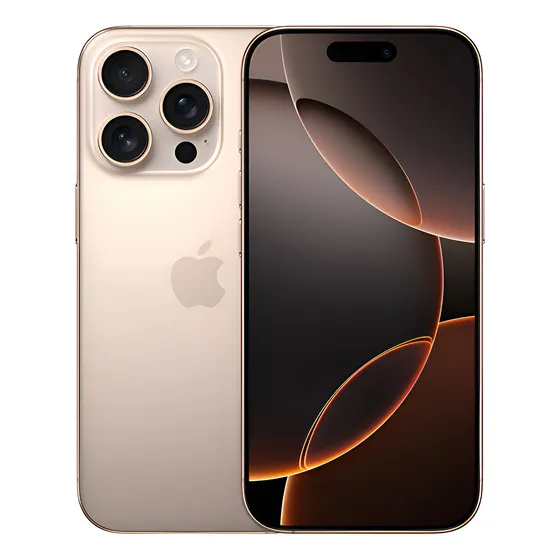 Imagem do produto Apple iPhone 16 Pro (512 GB) - Titânio-deserto - Distribuidor Autorizado