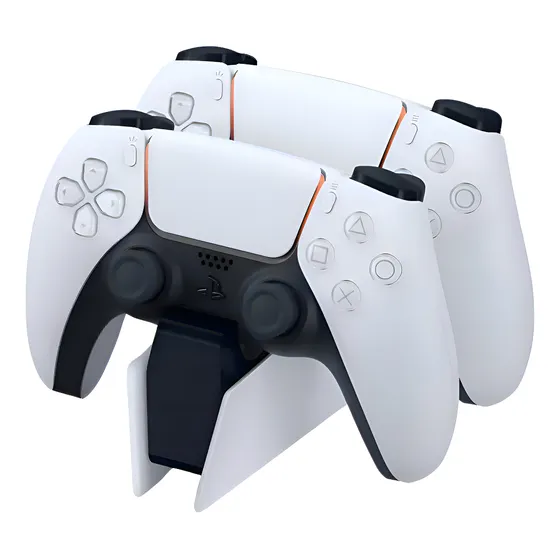 Imagem do produto Base Carregador Ps5 Dual Dualsense Sony P/ Controle Cor Branco