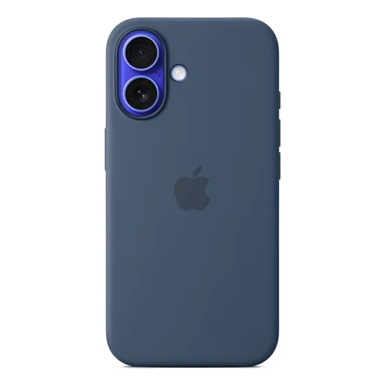 Imagem do produto Capa Com Magsafe Iphone 16, Apple, Silicone Denim