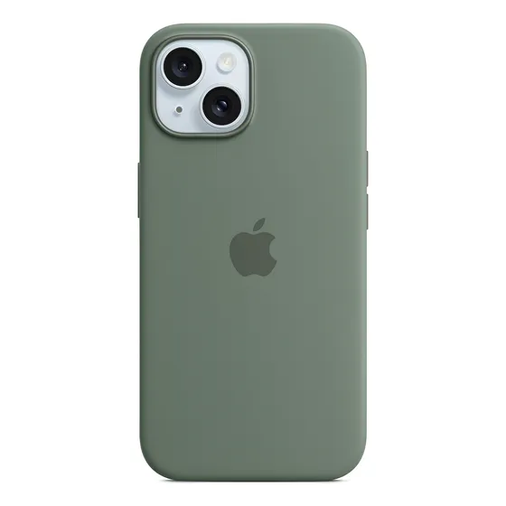 img of Capa Com Magsafe Para Iphone 15 Pro, Apple, Silicone, Verde Verde-cipreste