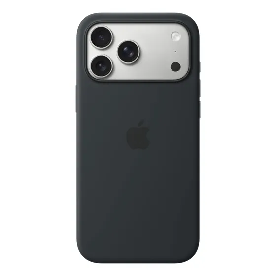 Imagem do produto Capa de silicone com MagSafe para iPhone 17 Pro Max – Preto - Distribuidor Autorizado