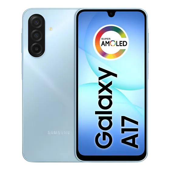 Imagem do produto Celular Samsung Galaxy A17 Com Ia, 256gb, 8gb Ram, Câm De 50mp, Tela De 6.7 , Nfc, Ip54 - Azul