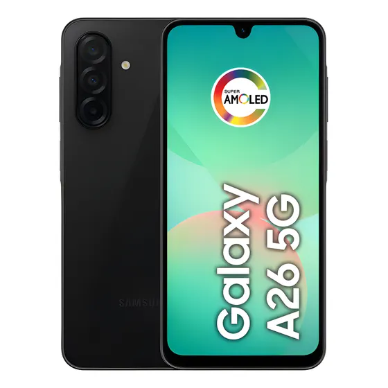 Imagem do produto Celular Samsung Galaxy A26 5g 256gb, 8gb Ram, Câmera De 50mp, Ip67, Tela Super Amoled 6.7 , Nfc - Preto