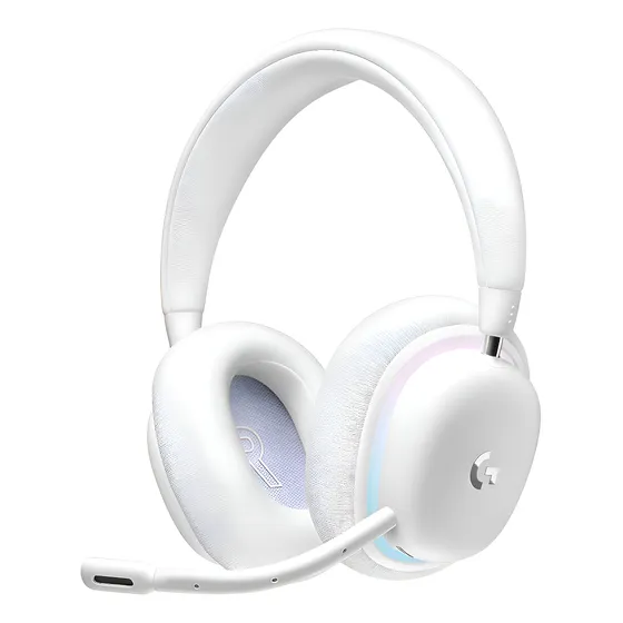 Imagem do produto Headset Gamer Sem Fio Logitech G735 LIGHTSPEED Com RGB Bluetooth Branco