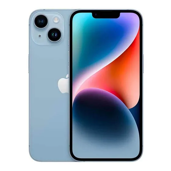 Imagem do produto Iphone 14 Apple (128gb) Azul, Tela De 6,1 , 5g E Câmera De 1
