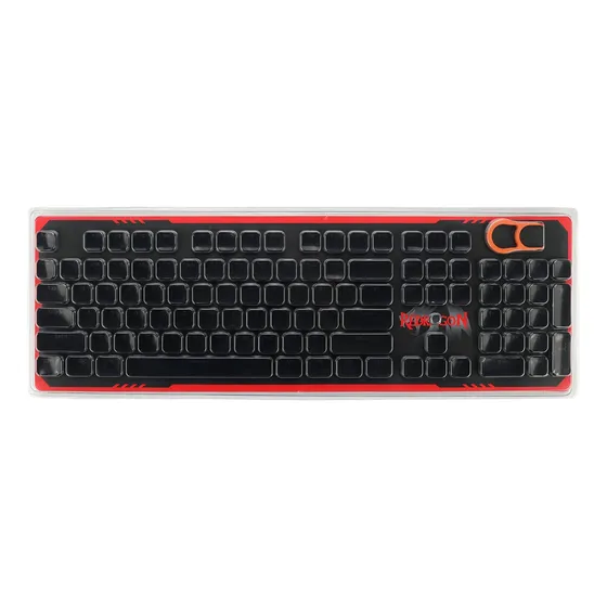 Imagem do produto Jogo Completo De Teclas A107 Preto Redragon Preto Inglês Us