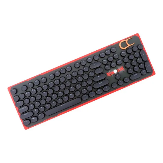 Imagem do produto Kit Teclas A106 Retrô Layout Padrão Ansi Redragon Preto Inglês Us