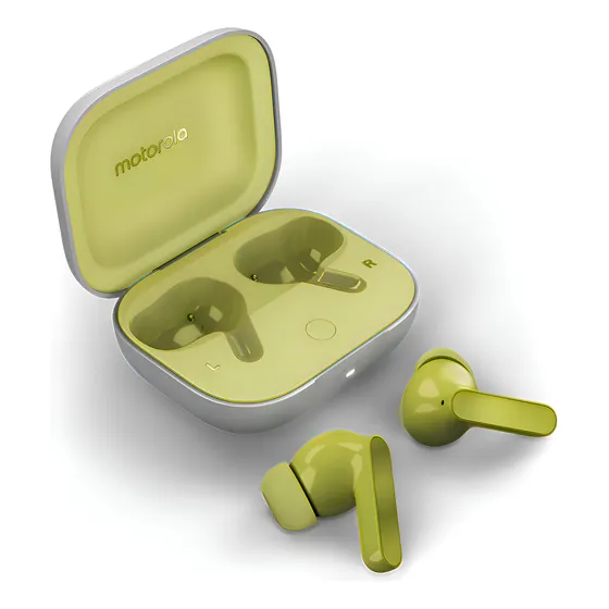 Imagem do produto Motorola Fone De Ouvido Sem Fio Bluetooth Motorola Moto Buds Cor Green Luz Branca