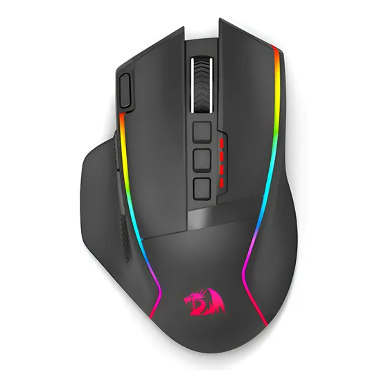 Imagem do produto Mouse Gamer Redragon Swain Preto Preto
