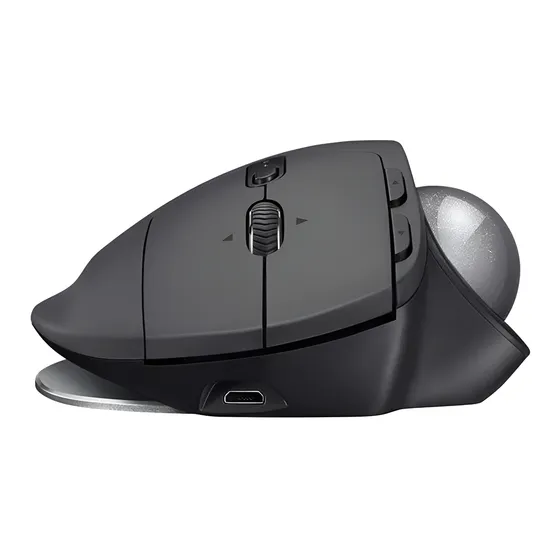Imagem do produto Mouse Sem Fio Logitech Trackball Mx Ergo Cor Grafite