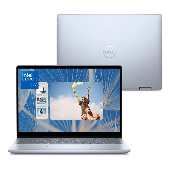 Imagem do produto Notebook 2 Em 1 Dell Inspiron 2in1-i1300-m10 14 Fhd+ Touch Prata Gelo