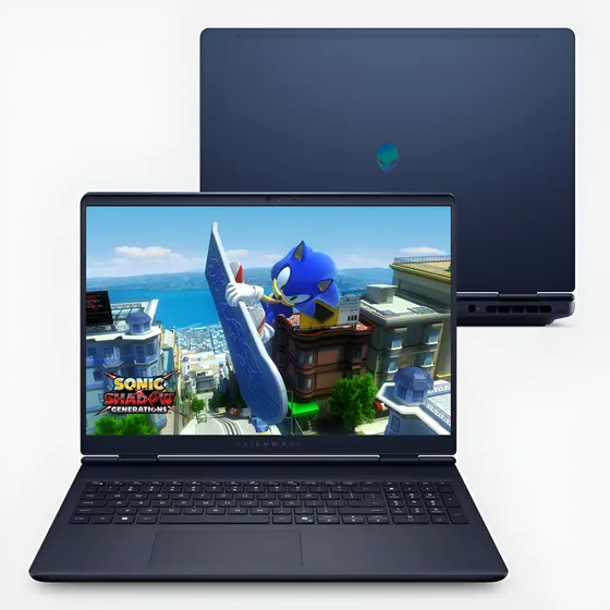img of Notebook Alienware 16 Intel Core7 512gb Rtx3050 Linux Azul-escuro