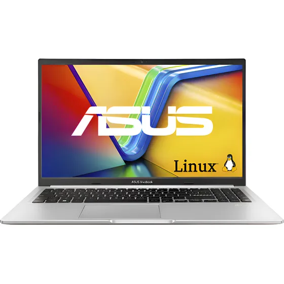 img of Notebook ASUS Vivobook 15 M1502, AMD Ryzen 7, 8 GB RAM, 512 GB SSD, KeepOS Linux, Cool Silver - M1502YA-NJ611