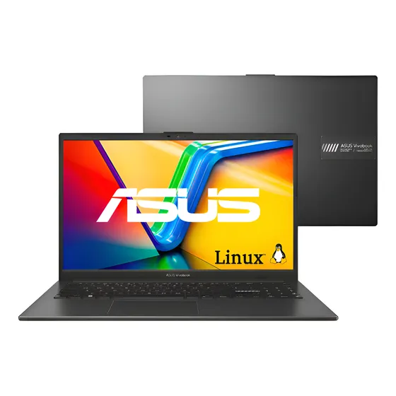 img of Notebook Asus Vivobook Go 15 E1504fa Amd Ryzen 3 7320u 4gb Ram 128gb Ssd Linux Keepos Tela 15,6 Fhd Black - Nj1291
