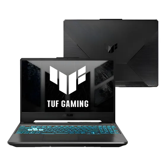 Imagem do produto Notebook Gamer ASUS TUF Gaming A15, AMD RYZEN 7 7435HS 3,1 GHz, 8GB Ram, 512GB SSD, KeepOS Linux, Tela 15,6" Full HD 144Hz, Graphite Black - FA506NFR-HN069