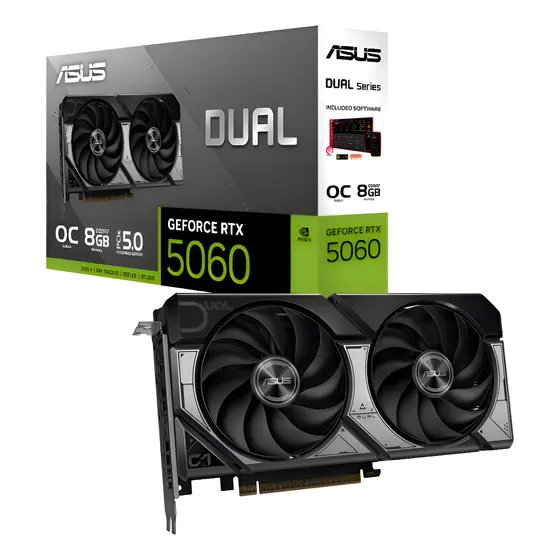 Imagem do produto Placa de vídeo Asus Rtx 5060 8gb Dual Gdr7 de 128 bits