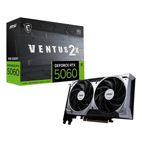 Imagem do produto Placa De Vídeo Msi Nvidia Geforce Rtx 5060 8gb Oc Gddr7