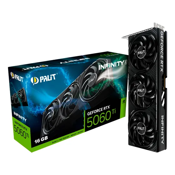 Imagem do produto Placa De Video Palit Geforce Rtx 5060 Ti Infinity 3 16gb