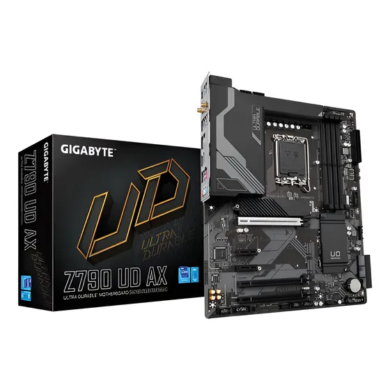 Imagem do produto Placa Mãe Gigabyte Z790 Ud Ax Lga 1700 Ddr5 Cor Preto