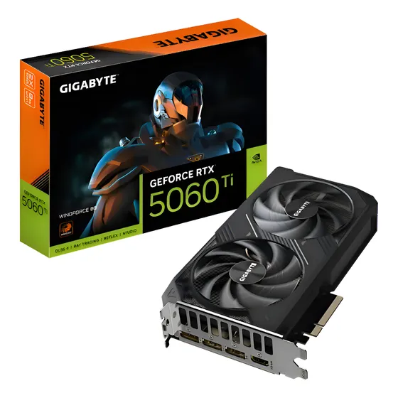 img of Placa Vídeo Gigabyte Geforce Rtx5060 Ti Windforce 8gb Gddr7
