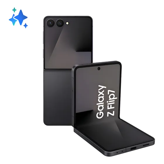 Imagem do produto Samsung Galaxy Z Flip7 5G 512GB 12GB RAM, Galaxy AI Preto