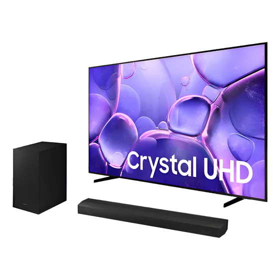 Imagem do produto Samsung Smart TV 75" Crystal UHD 4K + Soundbar HW-B550
