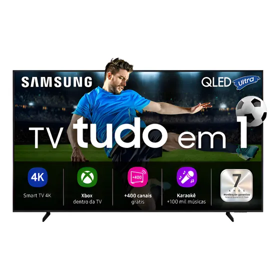 Imagem do produto Smart Tv Qn65q7faagxzd Vision Ai 65 Qled 4k Preto Samsung