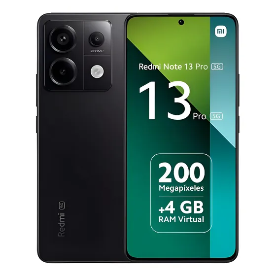 img of Smartphone Redmi Note 13 Pro 5g 256gb 8ram C/nfc + Cor Preto