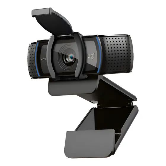 img of Webcam C920s Pro Full Hd Com Microfone Embutido Logitech Cor Preto